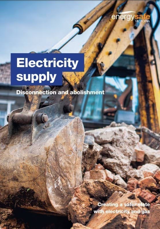Electricity Supply brochure cover