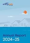 Energy Safe Annual Report 24-25 cover artwork